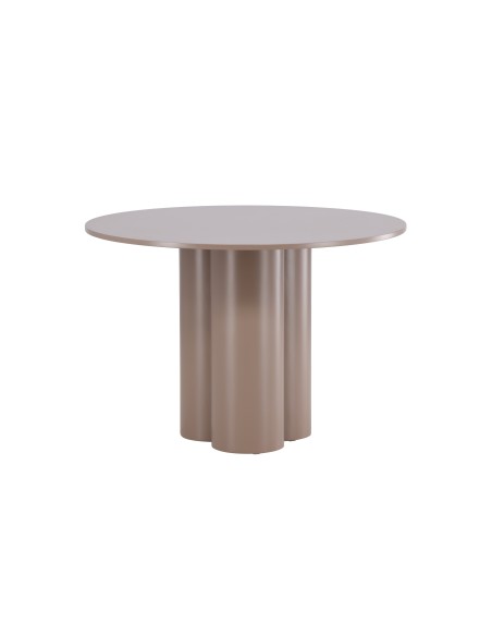 Runt matbord Olivia, Ø110 cm, Dark Brown