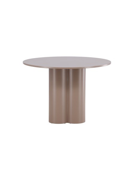 Runt matbord Olivia, Ø110 cm, Dark Brown