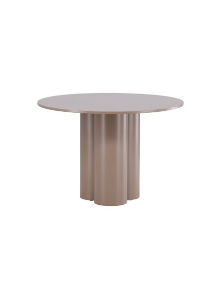 Runt matbord Olivia, Ø110 cm, Dark Brown
