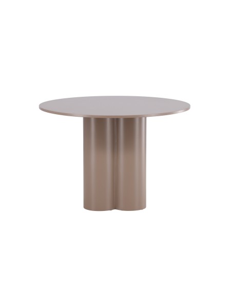 Runt matbord Olivia, Ø110 cm, Dark Brown