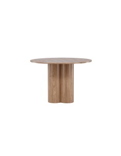 Runt matbord Olivia, Ø110 cm, Brun