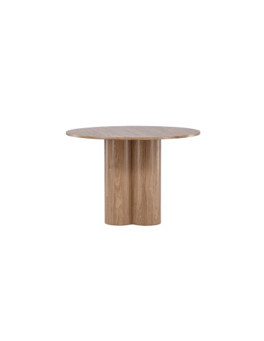 Runt matbord Olivia, Ø110 cm, Brun