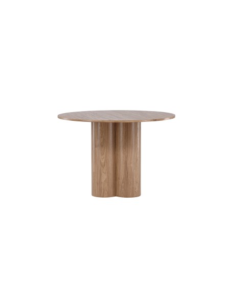 Runt matbord Olivia, Ø110 cm, Brun
