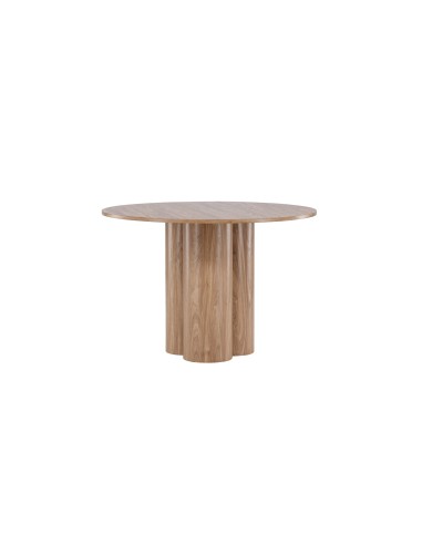 Runt matbord Olivia, Ø110 cm, Brun