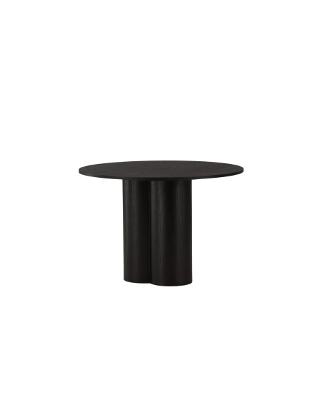 Runt matbord Olivia, Ø110 cm, Svart
