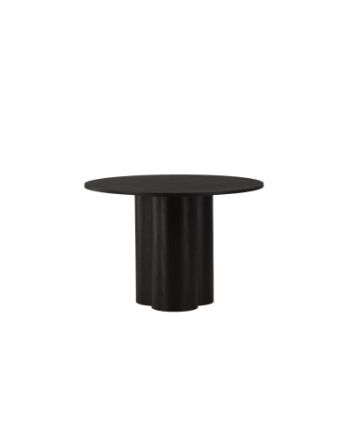 Runt matbord Olivia, Ø110 cm, Svart