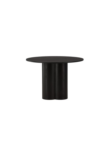Runt matbord Olivia, Ø110 cm, Svart