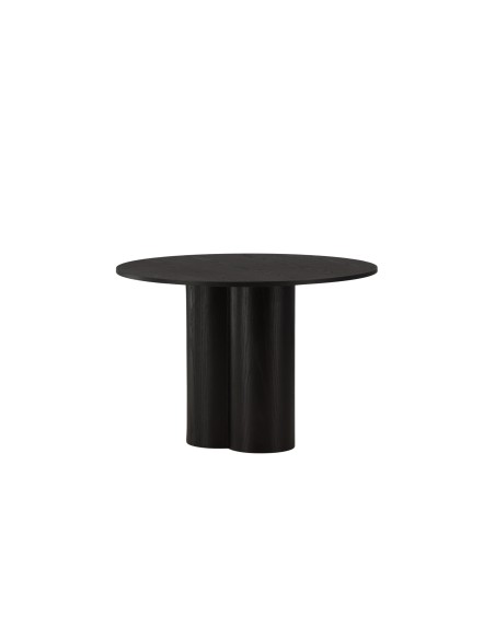 Runt matbord Olivia, Ø110 cm, Svart