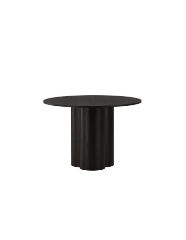 Runt matbord Olivia, Ø110 cm, Svart