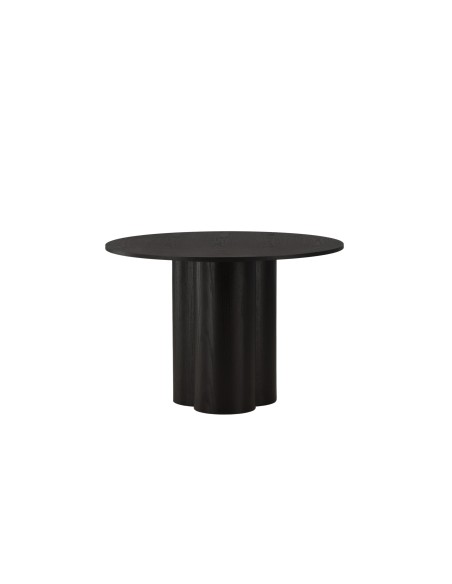 Runt matbord Olivia, Ø110 cm, Svart