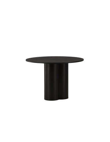 Runt matbord Olivia, Ø110 cm, Svart