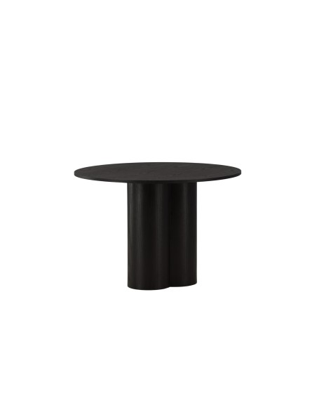Runt matbord Olivia, Ø110 cm, Svart