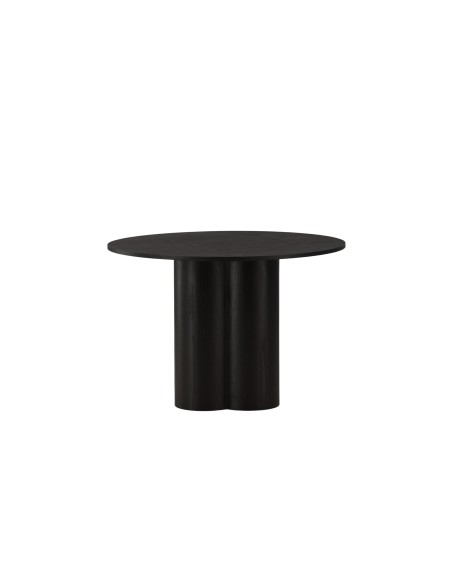 Runt matbord Olivia, Ø110 cm, Svart
