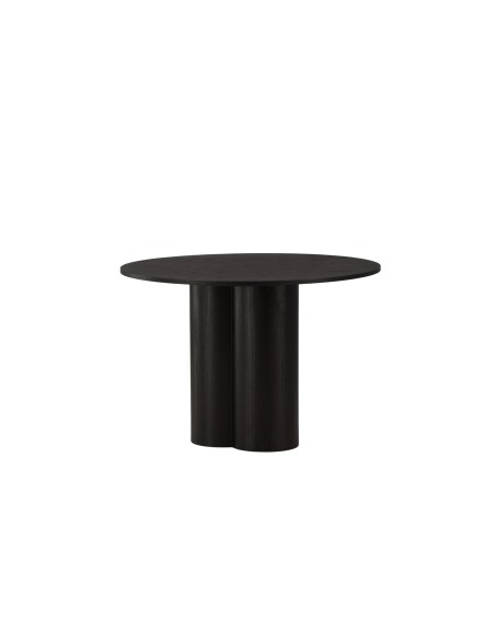 Runt matbord Olivia, Ø110 cm, Svart