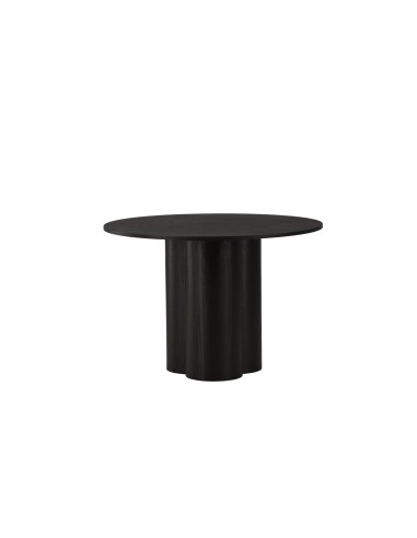 Runt matbord Olivia, Ø110 cm, Svart
