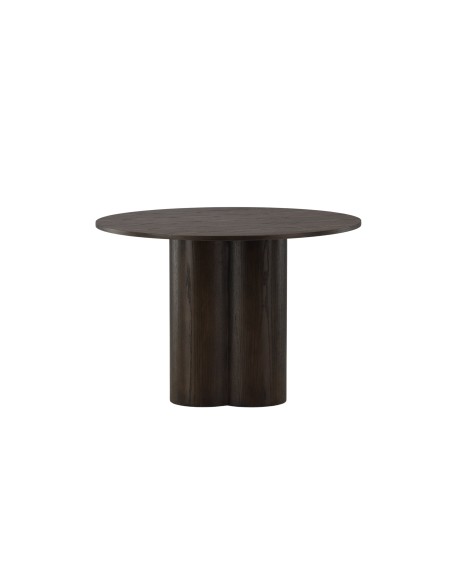 Runt matbord Olivia, Ø110 cm, Mocca