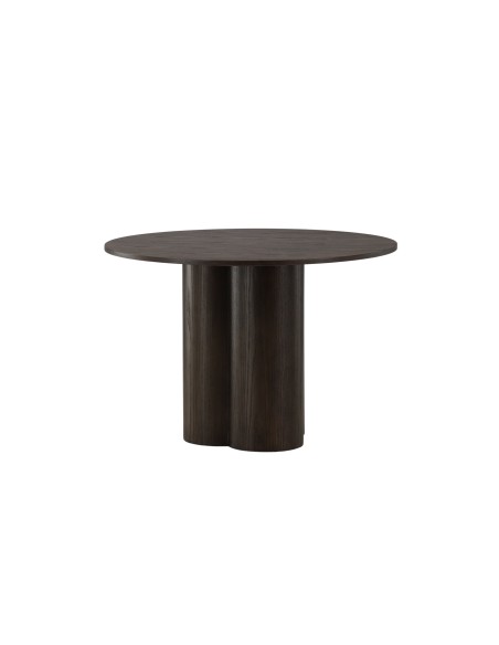 Runt matbord Olivia, Ø110 cm, Mocca