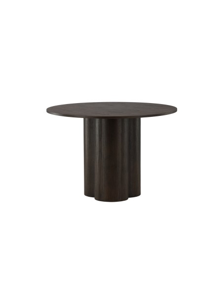 Runt matbord Olivia, Ø110 cm, Mocca