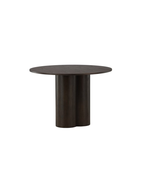 Runt matbord Olivia, Ø110 cm, Mocca