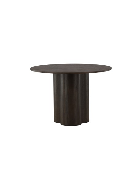 Runt matbord Olivia, Ø110 cm, Mocca