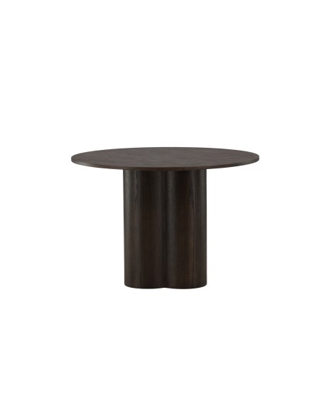 Runt matbord Olivia, Ø110 cm, Mocca