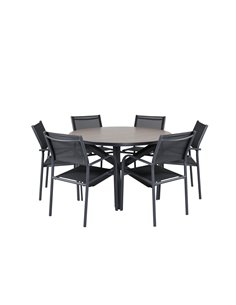 Matgrupp Llama med Santorini matstolar