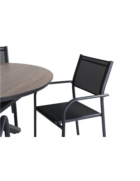 Matgrupp Llama med Santorini matstolar