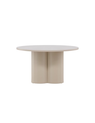 Runt soffbord Olivia, Ø80 cm, Beige