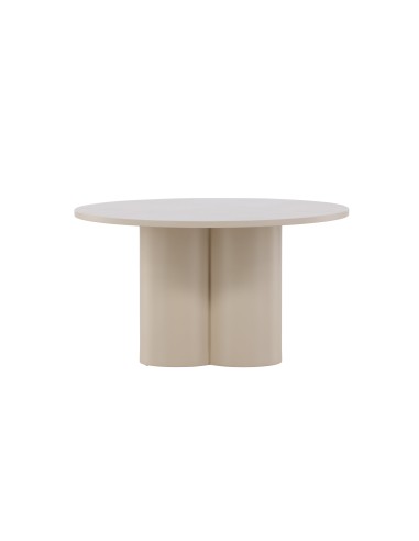 Runt soffbord Olivia, Ø80 cm, Beige