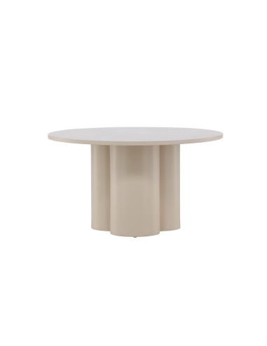 Runt soffbord Olivia, Ø80 cm, Beige