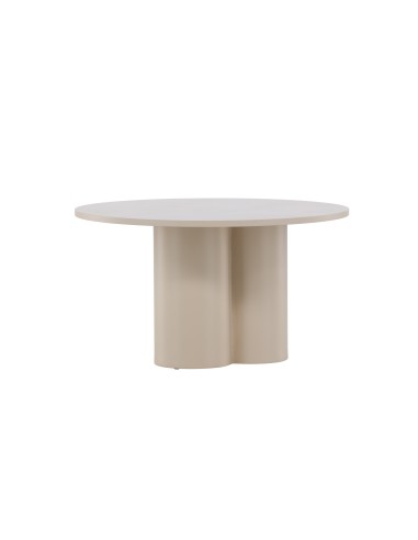 Runt soffbord Olivia, Ø80 cm, Beige