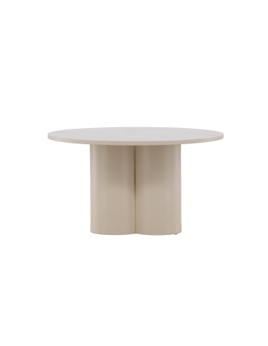 Runt soffbord Olivia, Ø80 cm, Beige