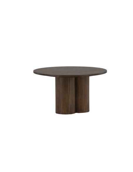 Runt soffbord Olivia, Ø80 cm, Mocca