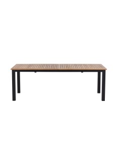 Matbord Panama, 224 × 100 cm, Svart