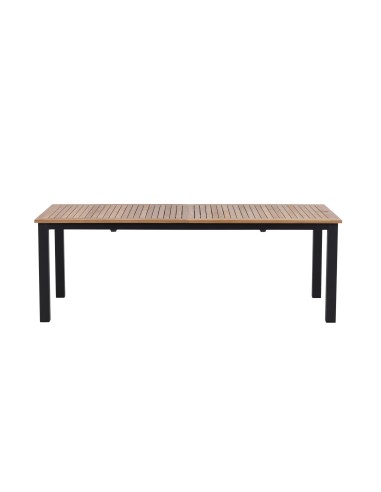 Matbord Panama, 224 × 100 cm, Svart