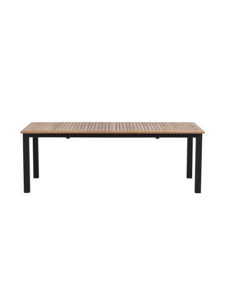 Matbord Panama, 224 × 100 cm, Svart