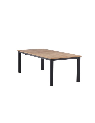 Matbord Panama, 224 × 100 cm, Svart