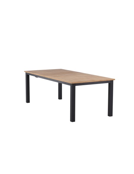 Matbord Panama, 224 × 100 cm, Svart