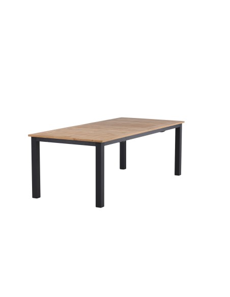 Matbord Panama, 224 × 100 cm, Svart