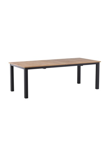 Matbord Panama, 224 × 100 cm, Svart