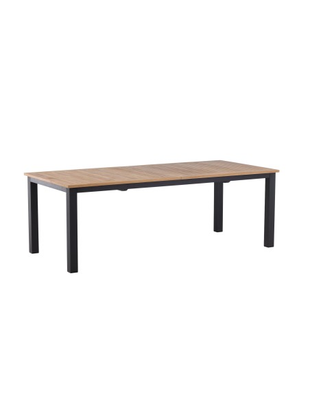 Matbord Panama, 224 × 100 cm, Svart