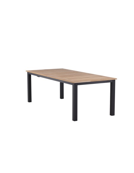 Matbord Panama, 224 × 100 cm, Svart