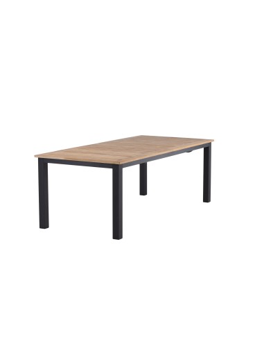 Matbord Panama, 224 × 100 cm, Svart