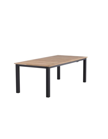 Matbord Panama, 224 × 100 cm, Svart