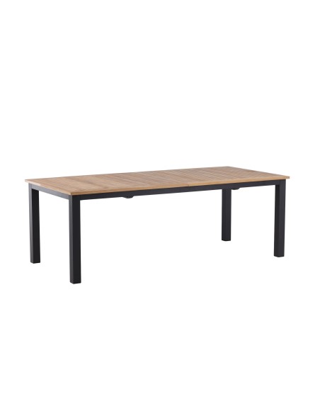 Matbord Panama, 224 × 100 cm, Svart