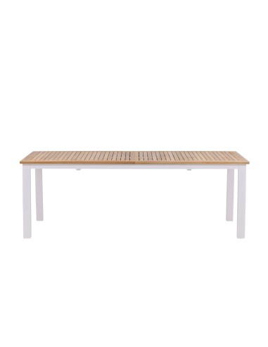 Matbord Panama, 220 × 100 cm, Vit