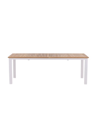 Matbord Panama, 220 × 100 cm, Vit