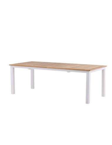 Matbord Panama, 220 × 100 cm, Vit