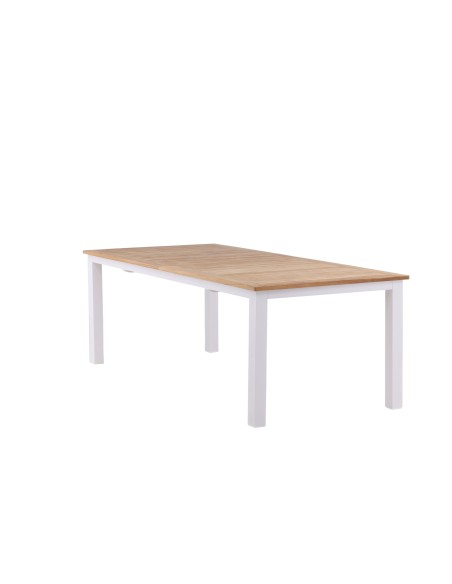 Matbord Panama, 220 × 100 cm, Vit