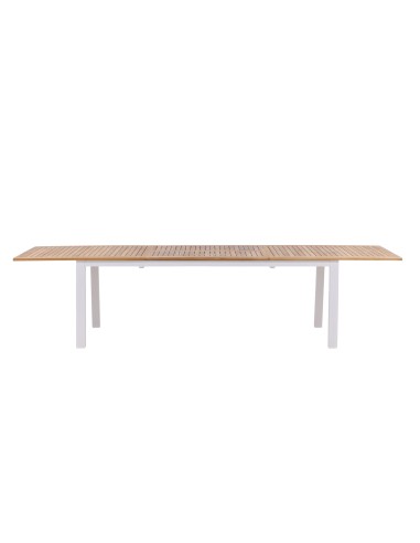 Matbord Panama, 220 × 100 cm, Vit